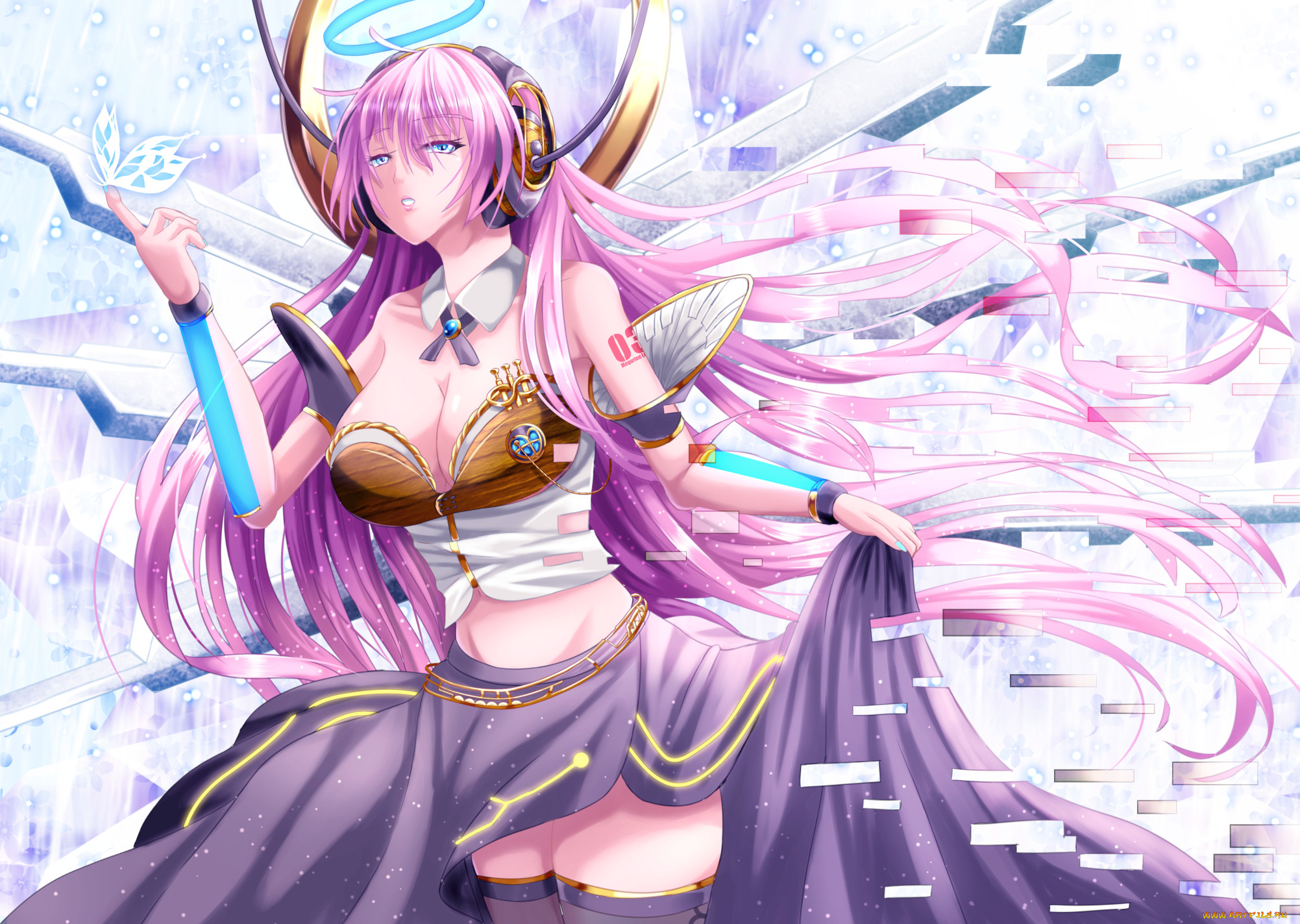 , vocaloid, fuyuki, jun, megurine, luka